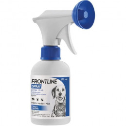 Frontline Spray Antiparasitaire - Anti-Puces Et Anti-Tiques - 500 Ml
