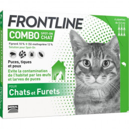 Frontline Combo Chats Et Furets 6 Pipettes