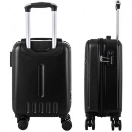 Travel World - Ensemble De 3 Valises 45/55/65Cm Avec Deux Cabines