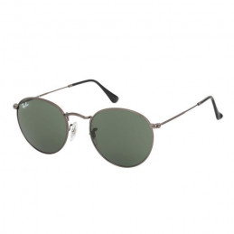 Ray-Ban Lunettes De Soleil Round Rb3447-029 53 Homme Rond Metal
