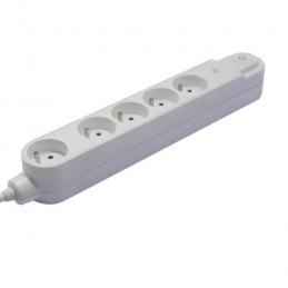 Chacon Multiprise Wifi - 5 X 16 A - 1.5 M - Blanc