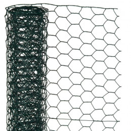 Nature Grillage Métallique Hexagonal 1 X 5 M 13 Mm Vert