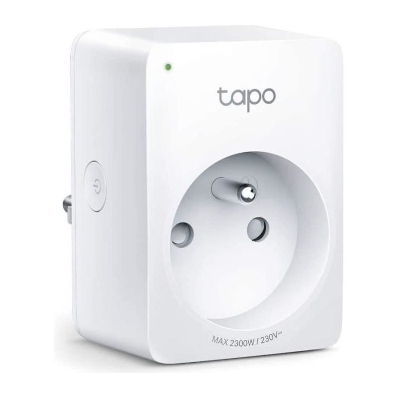 Tp-Link Tapo Prise Connectée Wifi, Compatible Avec Alexa, Google Home Et Siri, Commande Vocale, Contrôler A Distance, Tapo P100(