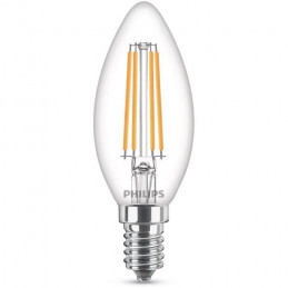 Philips Ampoule Led Equivalent 60W E14 Blanc Chaud Non Dimmable, Verre