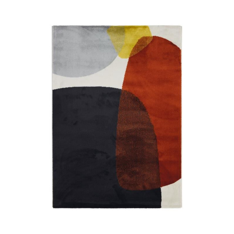 Tapis Orwell - Multicolore - Polypropylene - 120X170 Cm - Formes Géométriques - Intérieur