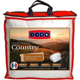 Dodo Couette Tempérée Country - 240 X 260 Cm - Blanc