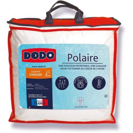 Couette Polaire 220 X 240 Cm - Chaude - 100% Polyester - 2 Personnes - Dodo