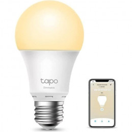 Tp-Link Tapo Ampoule Connectée Wifi, Ampoule Led E27 Blanc Chaud, Compatible Avec Alexa, Google Home Et Siri Tapo L510E