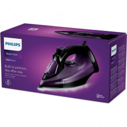 Philips Fer A Repasser Série 5000 Dst5030/20, 2400W, Pressing 180 G/Min, Débit Vapeur 45 G/Min, Semelle Steamglide Plus