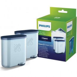Philips Ca6903/22 Lot De 2 Filtres A Eau Et A Calcaire Aquaclean