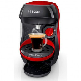 Machine A Café Multi-Boissons - Bosch - Tassimo - T10 Happy - Rouge Et Anthracite