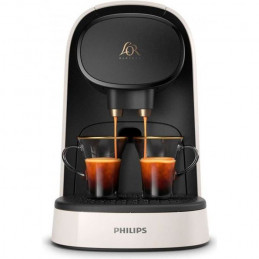 Machine A Café A Capsules L'Or Barista Philips Lm8012/00, 9 Capsules, Double Espresso Ou Deux Espresso A La Fois, 19 Bars, Blanc