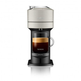 Krups Nespresso Yy4298Fd Vertuo Next Machine A Café Expresso, 5 Tailles De Tasses, Technologie Centrifusion™ Brevetée, Gris Clai