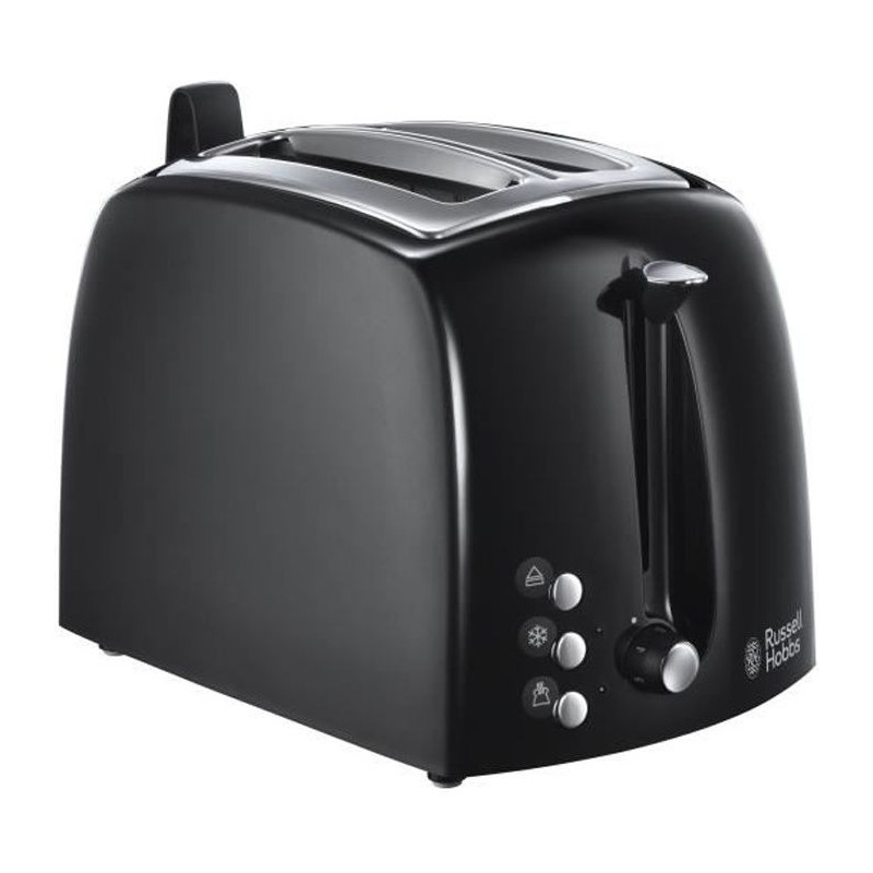 Russell Hobbs 22601-56 Toaster Grille-Pain Texture Fentes Larges - Noir
