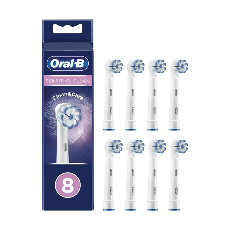 Oral-B Brossette De Rechange Sensitive Clean 8 Unités