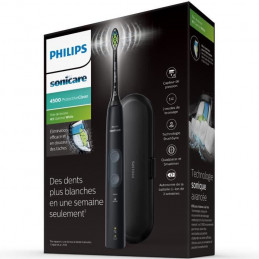Philips Sonicare - Hx6830/53 - Brosse A Dents Électrique Protective Clean Série 4500 - 2 Modes Clean & White + 1 Tete Optimal Wh