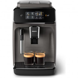 Machine A Café Expresso Automatique Philips Ep1010/00 - Broyeur A Grain - Mousseur A Lait -  Ecran Tactile - Gris