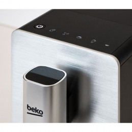 Beko Ceg5331X - Machine Expresso Broyeur Automatique – 1350W - One Touch Cappuccino -Ecran Tactile - Façade Inox- Ultra Compact