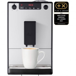 Melitta - Solo Pure Silver E950-766 - Machine Expresso Automatique - L 20 Cm - Mode 2 Tasses - 3 Intensités De Café - Argent