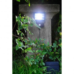 Lampe Solaire Avec Détecteur De Mouvements - Blanc - L 15,9 X P 6 X H 16,5 Cm