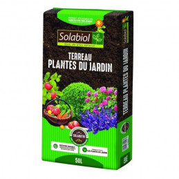 Solabiol Terjardi50 Terreau Plantes Du Jardin - 50 L
