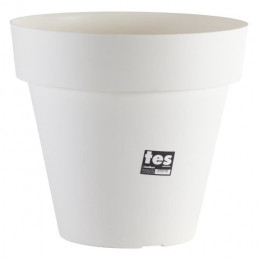 Plastiken Pot De Fleurs Tes - 48 Cm - Blanc