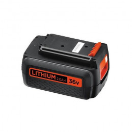 Tondeuse Sur Batterie 38Cm De Coupe Black+Decker Clm3820L1 - Livré Avec 1 Batterie 36V 2,0Ah Et Chargeur