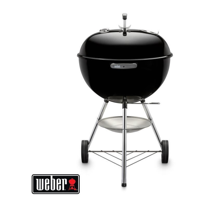 Weber - Barbecue A Charbon - Classic Kettle - 10 Couverts - 57 Cm - Noir