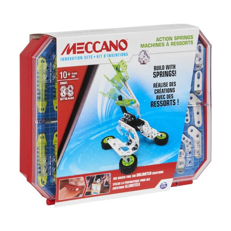 Meccano - Kit Complet D'Inventions Ressorts - Set 4 - 6053909