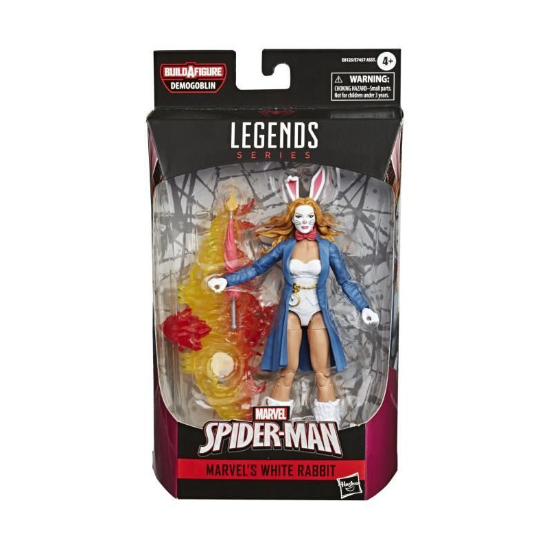 Marvel Legends Spider-Man – Figurine Le Lapin Blanc - Edition Collector