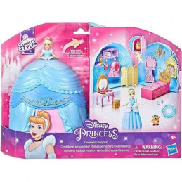 Disney Princesses - Secret Styles - Cendrillon Et Ses Surprises - Coffret Avec Poupée - Tenues Et Autres - Pour Enfants - Des 4 