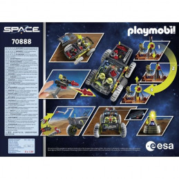 Playmobil - 70888 - Unité Mobile Spatiale Avec Astronautes Et Navette