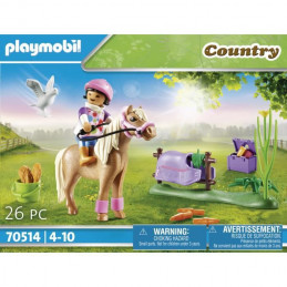 Playmobil - 70514 - Cavaliere Et Poney Islandais