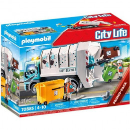 Playmobil - 70885 - Camion Poubelle Avec Effet Lumineux