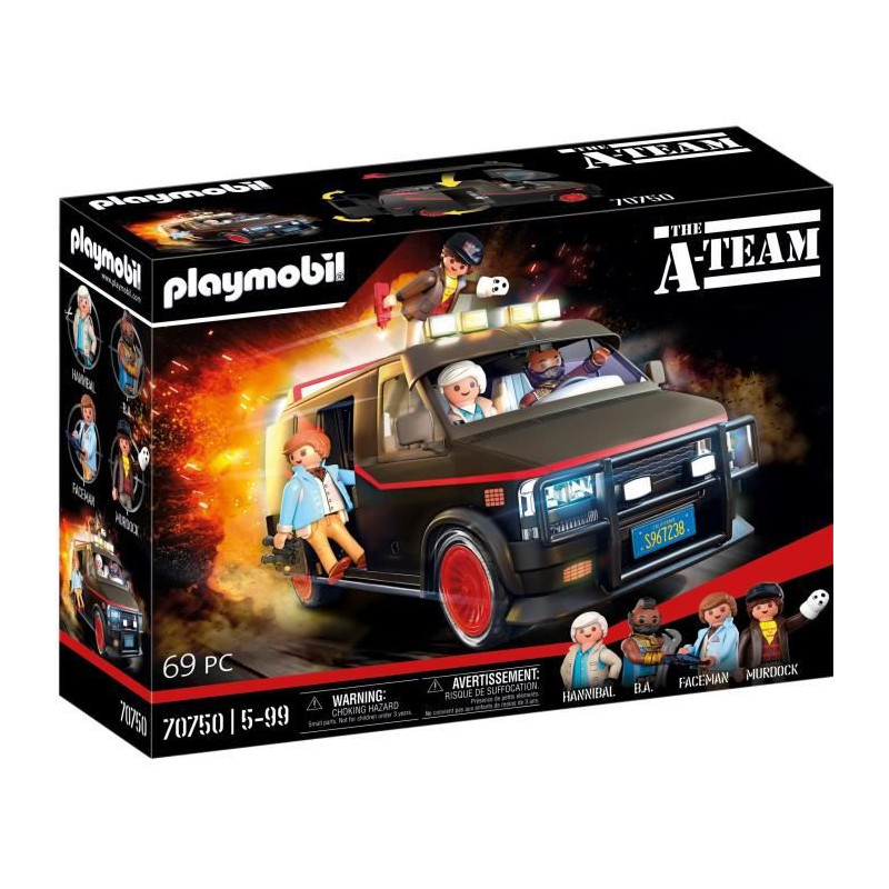 Playmobil - 70750 - Le Fourgon De L'Agence Tous Risques