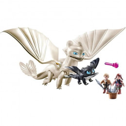 Playmobil 70038 - Dragons 3 - Furie Éclair Et Bébé Dragon Avec Enfants