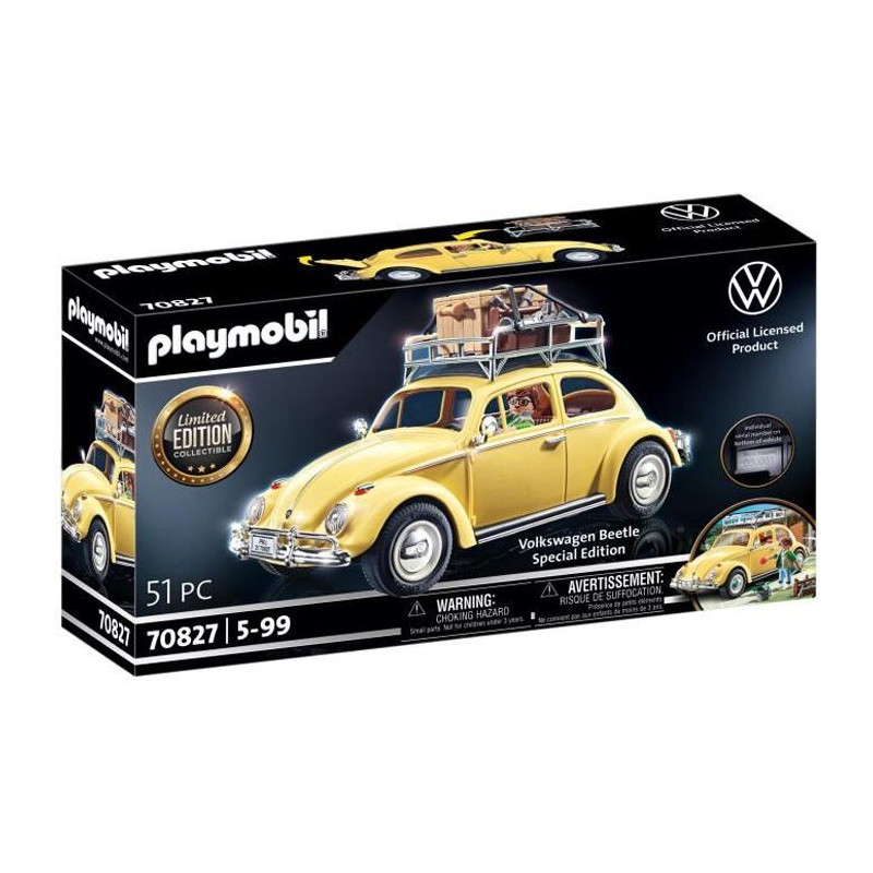 Playmobil - 70827 - Volkswagen Coccinelle - Edition Spéciale