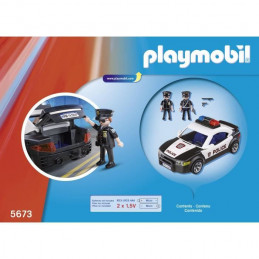 Playmobil - Voiture De Police - 5673 - Exclusivité Cdiscount