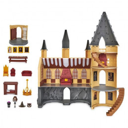 Harry Potter - Château De Poudlard Magical Minis - Figurine Et 12 Accessoires Sonore & Lumineux - 6061842 - Wizard World