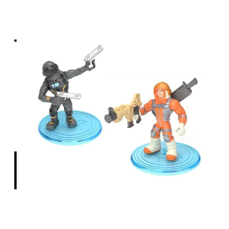 Fortnite Battle Royale - Pack Duo Figurines 5Cm - Mission Specialist Et Dark Voyager