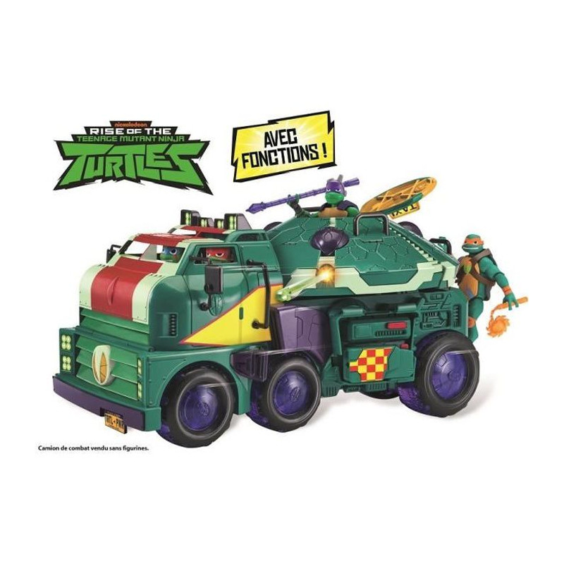 Les Tortues Ninja - Camion De Combats Turtle Tank