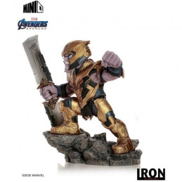 Iron Studios - Figurine -Mini Co. Deluxe - Marvel'S Avengers : Thanos - Pvc - 18 Cm