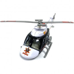 Coffret Police Hélicoptere + Tour De Contrôle - Univers Miniature