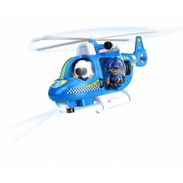 Pinypon Action - L'Hélicoptere De Police - 1 Figurine Incluse
