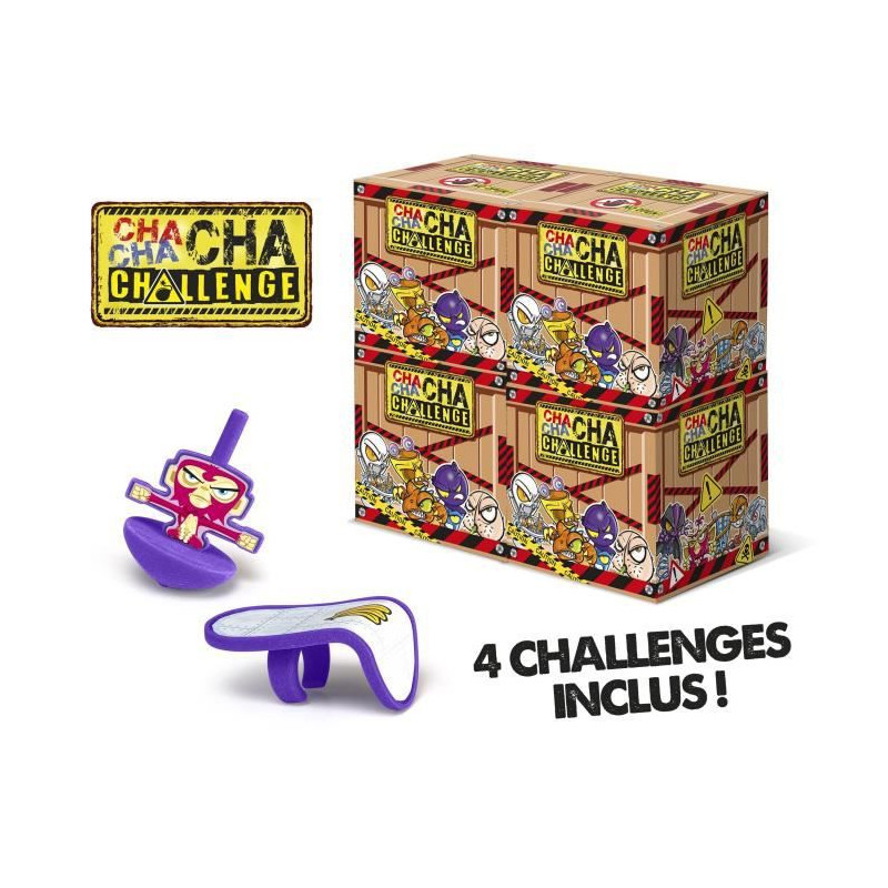 Cccc - Chachacha  Challenge Pack De 4 -  Série 1 (Pack Exclusif)