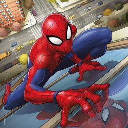 Spider-Man Puzzles 3X49 Pieces - Spider-Man En Action - Ravensburger - Lot De Puzzles Enfant - Des 5 Ans