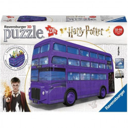 Harry Potter Puzzle 3D Magicobus - Ravensburger - Véhicule 216 Pieces - Sans Colle - Des 8 Ans