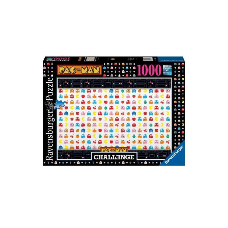 Pac-Man - Puzzle 1000 Pieces - Pac-Man (Challenge Puzzle) - Ravensburger