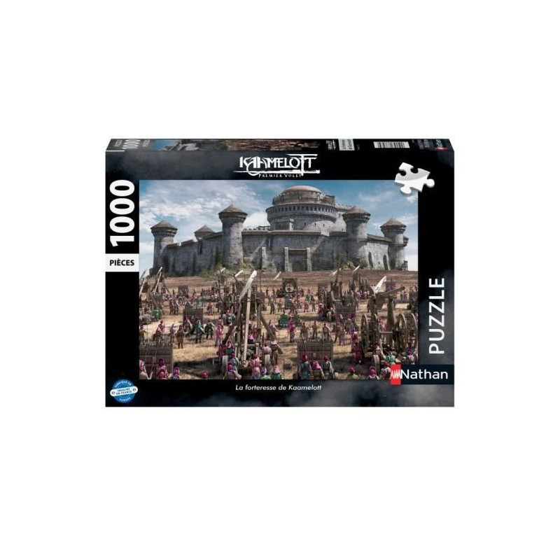 Nathan - Puzzle 1000 Pieces - La Forteresse De Kaamelott