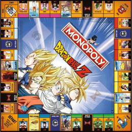 Monopoly - Dragon Ball Z - Jeu De Societé - Version Française